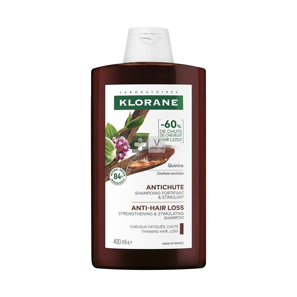 Klorane Capil. Sh Kinine & Edelweiss 400ml Nf