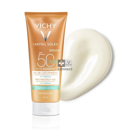 Vichy Cap Id Sol Ip50 Gel Melk Ultra Smelt. 200ml