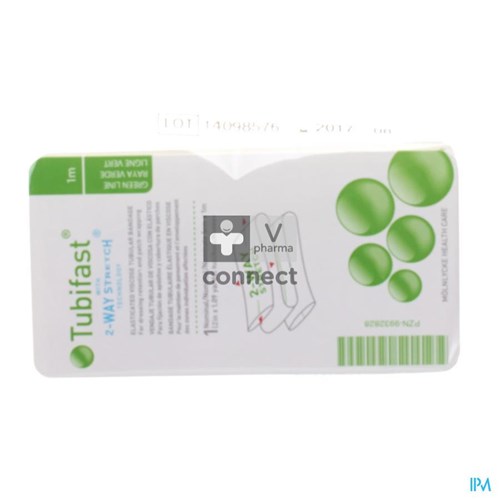 Tubifast Groen 5,00cmx 1m 1 2481