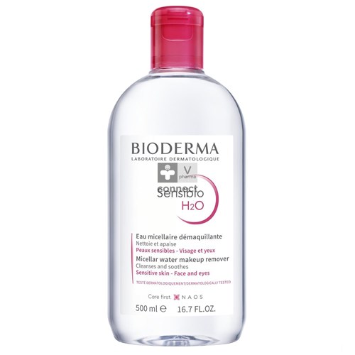 Bioderma Sensibio H2o Micellaire Opl Gev.huid500ml