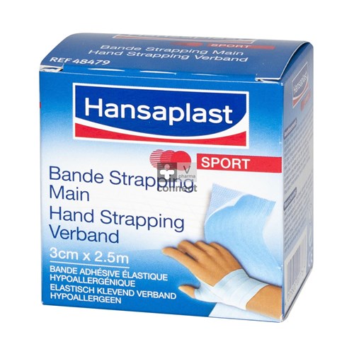 Hansaplast Bande de Strapping Main 3 cm x 2,5 m