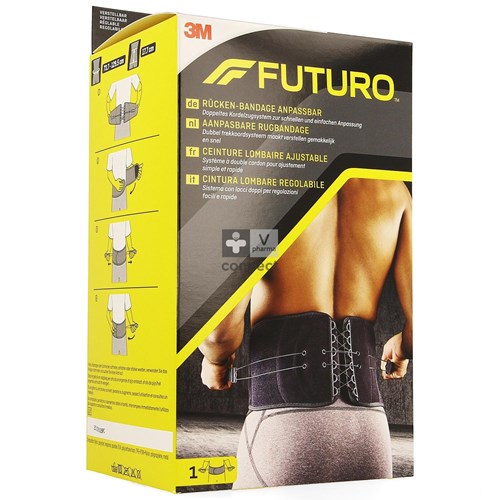 Futuro Ceinture Lombaire Ajustable Noir  R. 46820