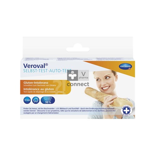 Veroval Test Intolerance au Gluten 1 Pièce