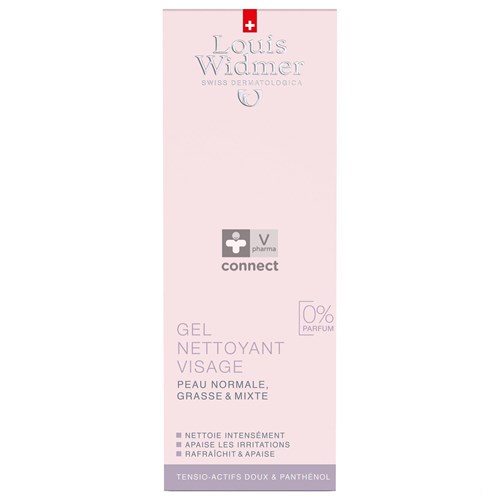 Widmer Wash Gel Gezicht N/parf 125ml