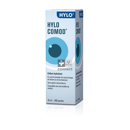 Hylo-Comod 0.1% Collyre 10 ml