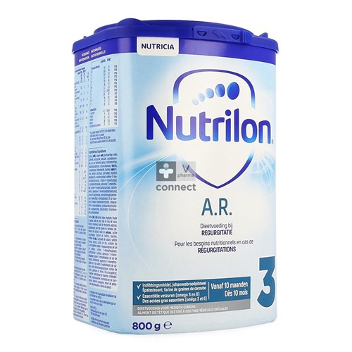 Nutricia Nutrilon Ar 3 Poudre 800 gr Ne.