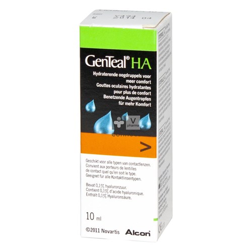 Genteal Ha Collyre 10 ml