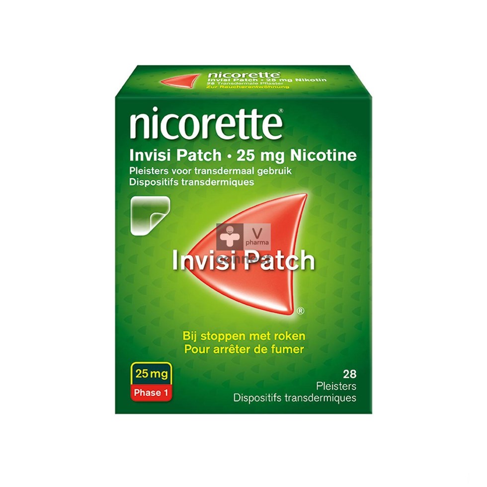 Nicorette Invisi Patch 25 mg 28 Patchs
