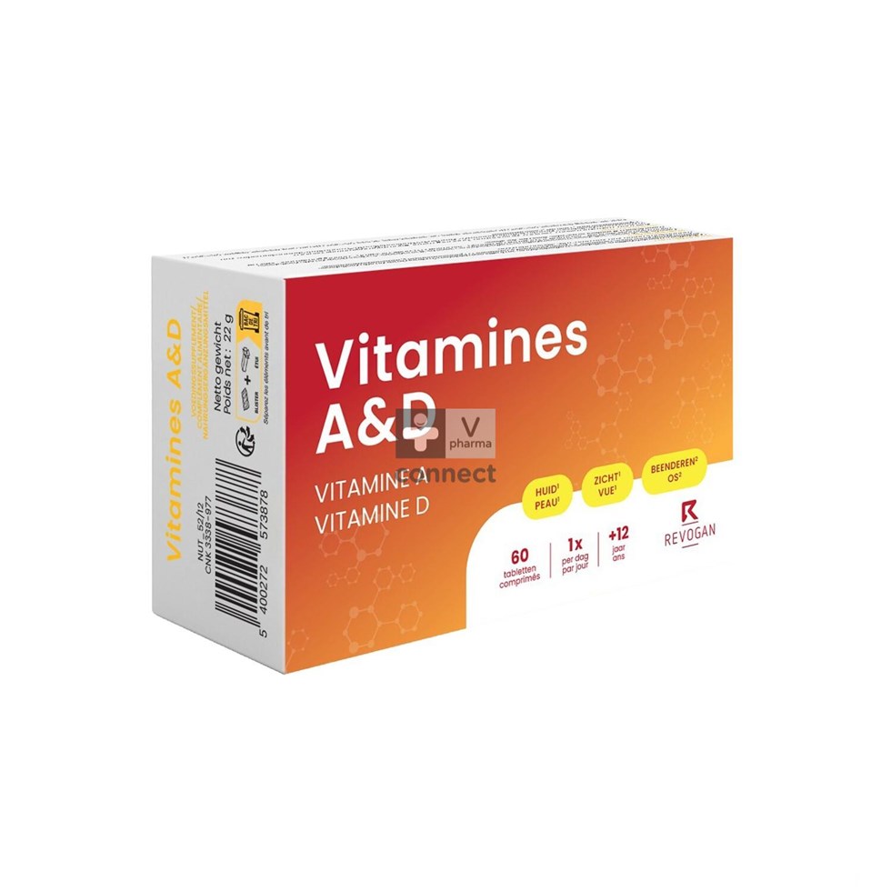Nutritic Vitamines A & D 60 Capsules