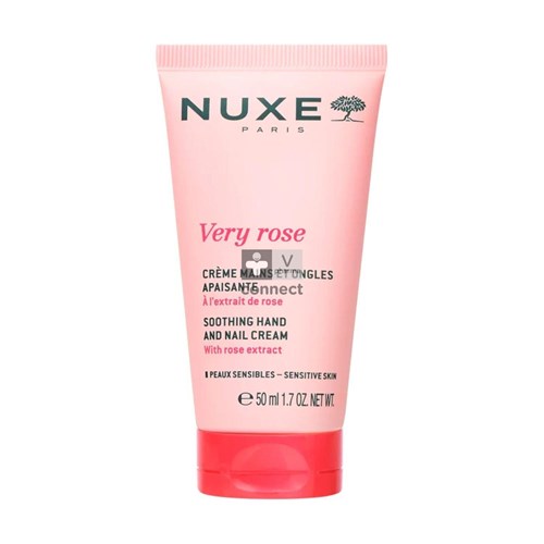 Nuxe Very Rose Creme Mains & Ongles 50Ml Nf