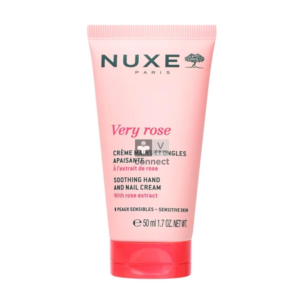 Nuxe Very Rose Creme Mains & Ongles 50Ml Nf