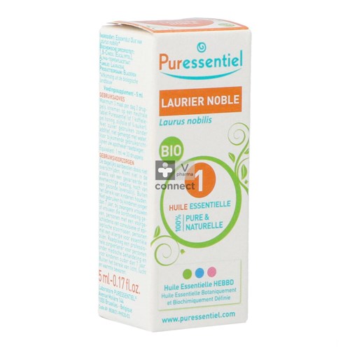 Puressentiel Laurier Bio essentiële olie 5 ml