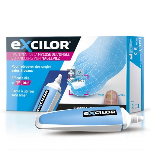 Excilor Stop Ongle Deteriores Par Mycoses Stylet Pratique