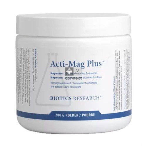 Biotics Acti-Mag Plus Poudre 200 g