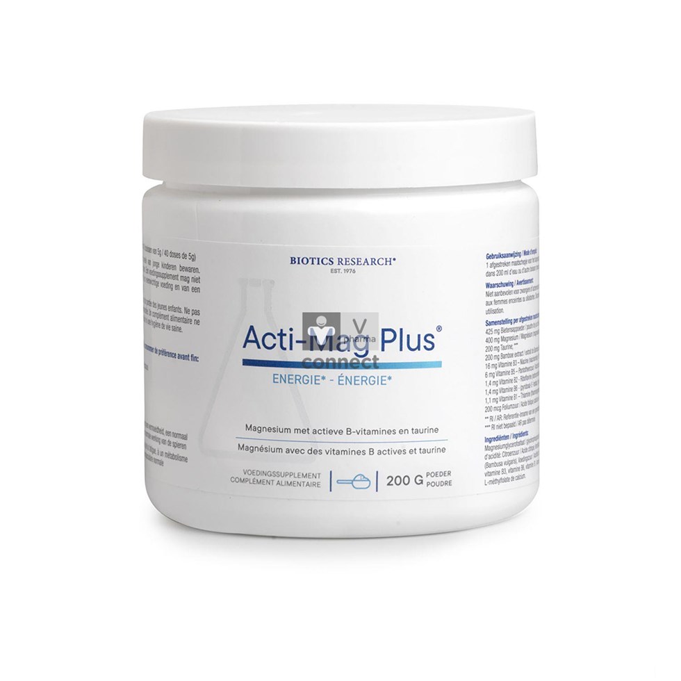 Biotics Acti-Mag Plus Poeder 200 g