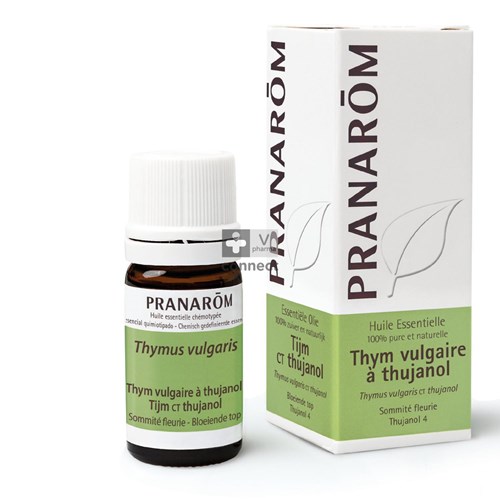 Pranarom Thym Vulgaire à Thujanol Huile Essentielle 5 ml