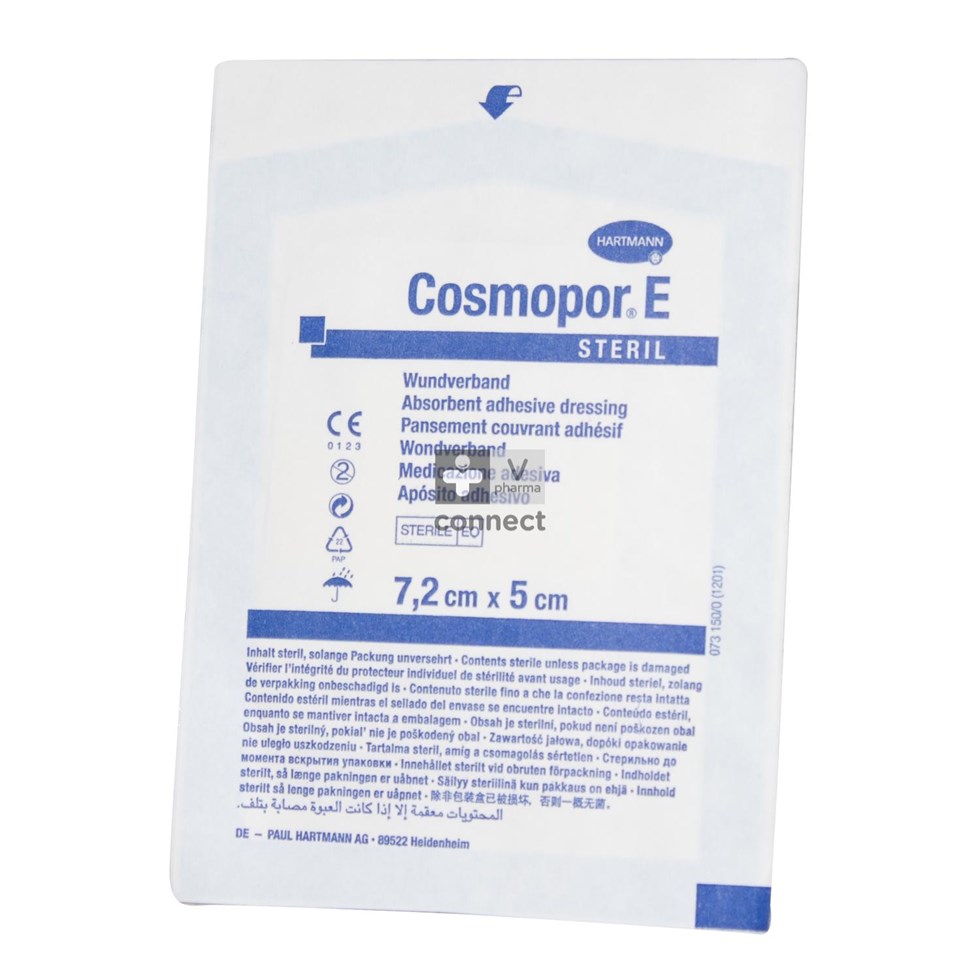 Cosmopor Pansement Couvrant Adhesif 7.2cmx 5cm  1 Piece