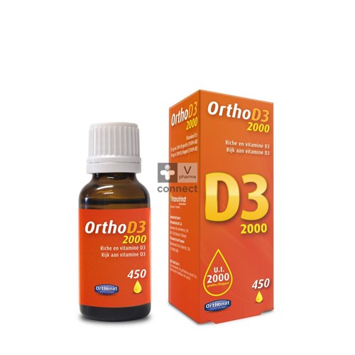 Ortho D3 2000 20ml Orthonat