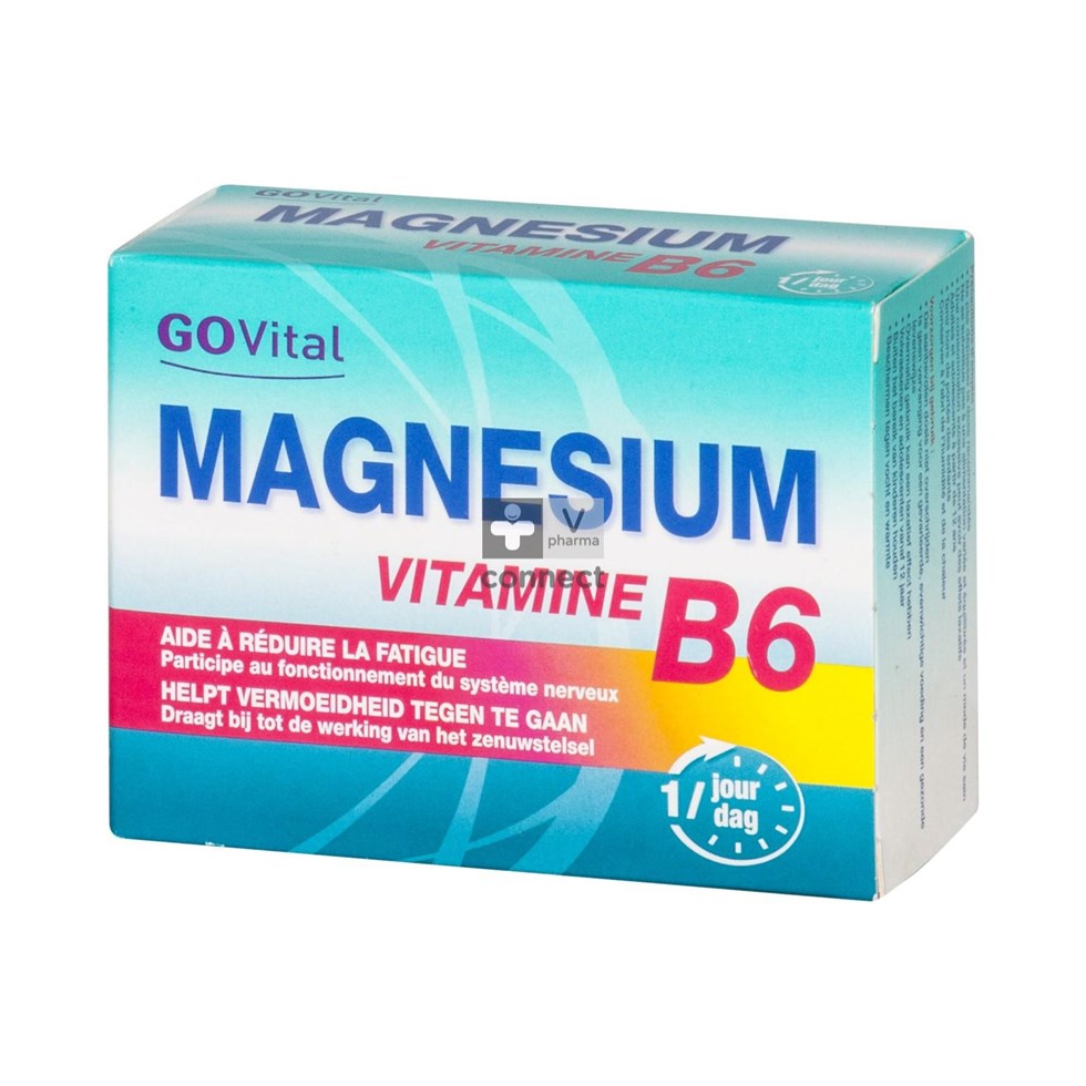 Govital Magnesium Vitamine B6 Blister Comp 3x15