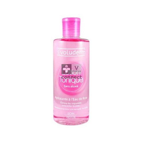 Evoluderm Lotion Tonique Eau de Rose 250 ml