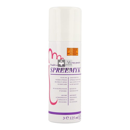 Spreemyk Spray Pdr Voeten 125ml