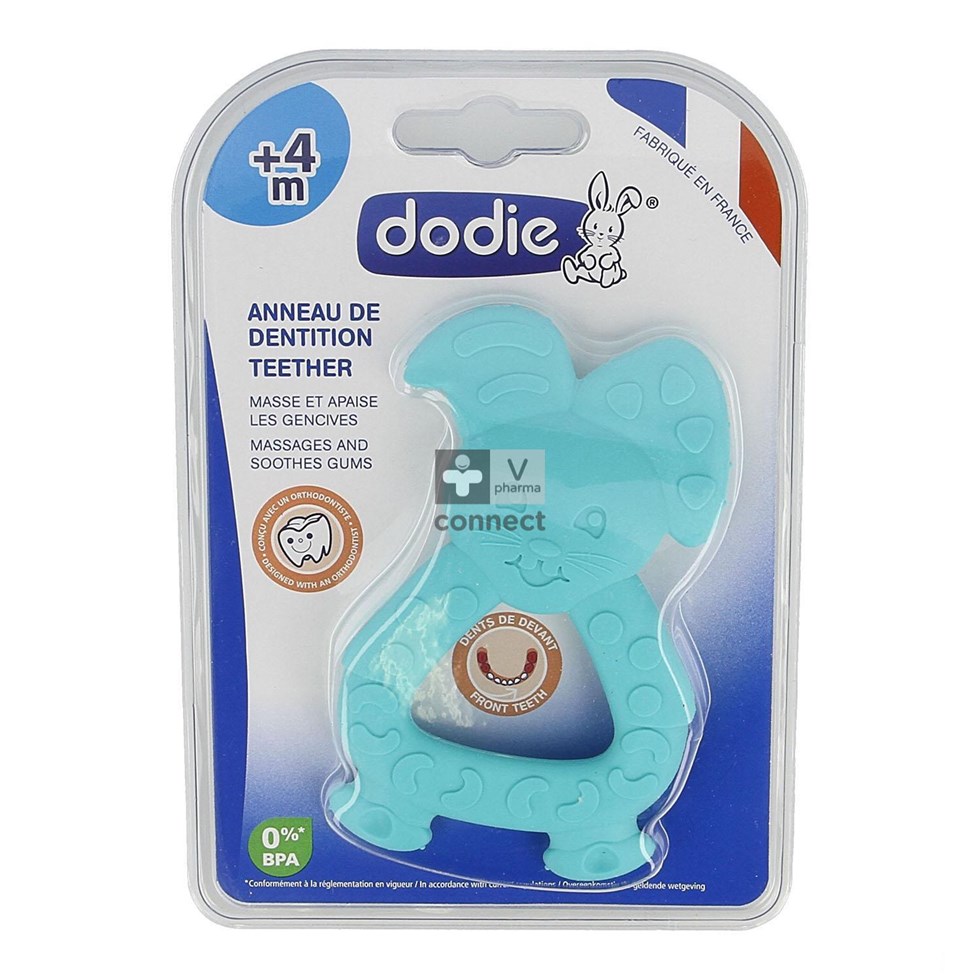 Dodie Mam Anneau Dentition Lapin Lagoon