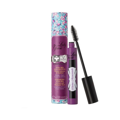 Lady Green Divine Macarade Mascara Perf.zwart 90ml