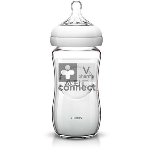 Philips Avent Natural 2.0 zuigfles 240ml Glas SCF053/17
