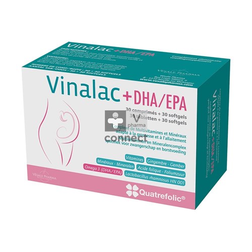 Vinalac Dha/epa Comp 30+softgels 30