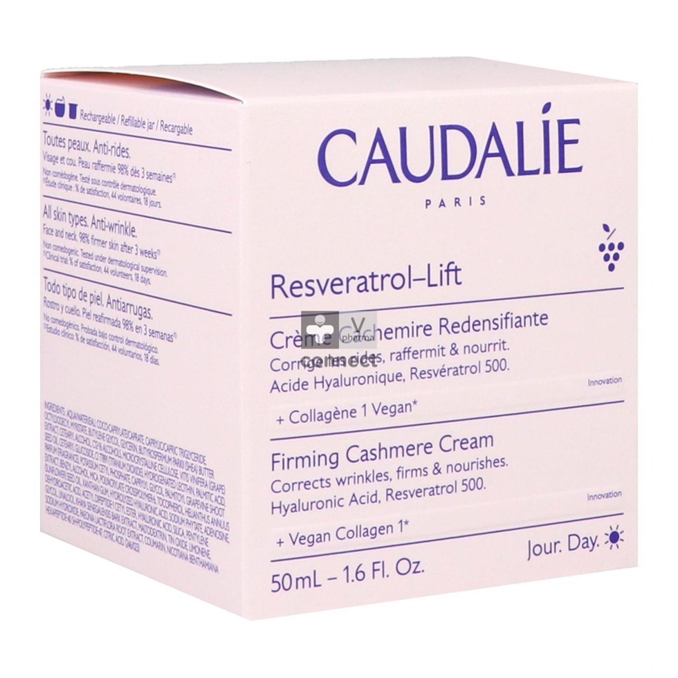 Caudalie Resveratrol Lift Kasjmiercreme 50ml