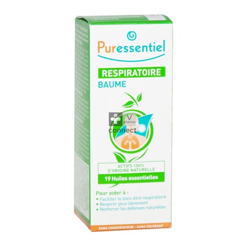 Puressentiel Ademhaling Balsem 19 Ess Olie 50ml