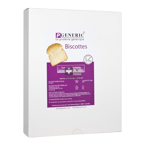 Pgeneric Biscottes 3 Sachets