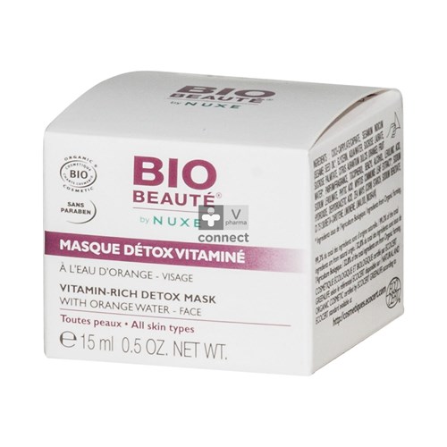 Bio Beauté Nuxe Miniature Masque Détox Vitaminé à l' Eau d' Orange 15 ml