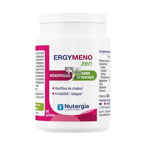 Nutergia Ergymeno Zen 60 Capsules