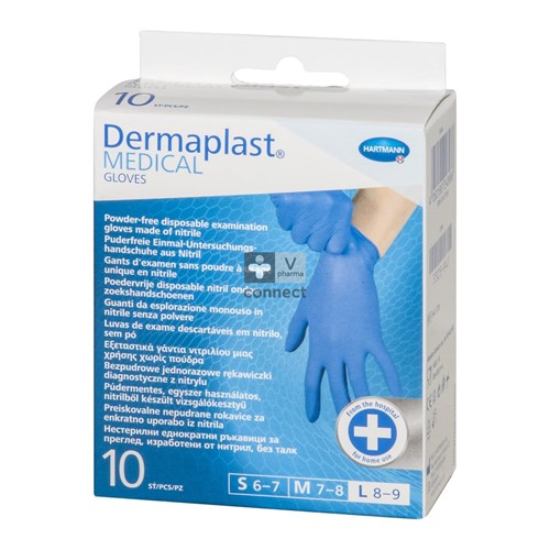 Dermaplast Medical Gloves Non Steril 10l