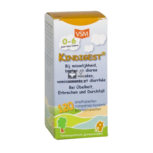 Kindigest Orale Vsm Tabl 120x100mg