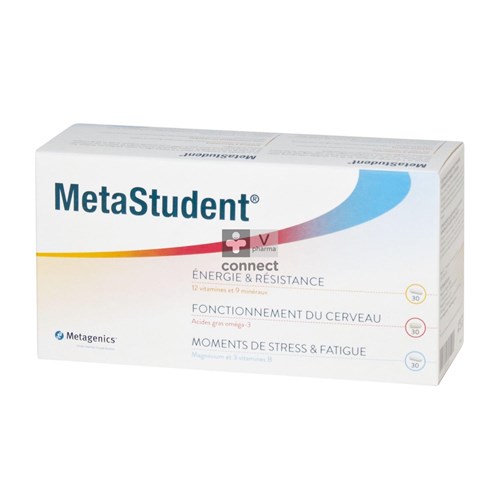 Metagenics Metastudent 3 Produits