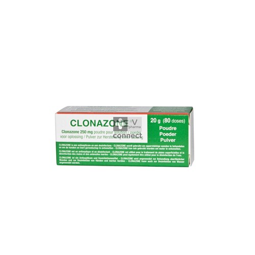 Clonazone 250mg Pdr Voor Oplossing Tube 20g