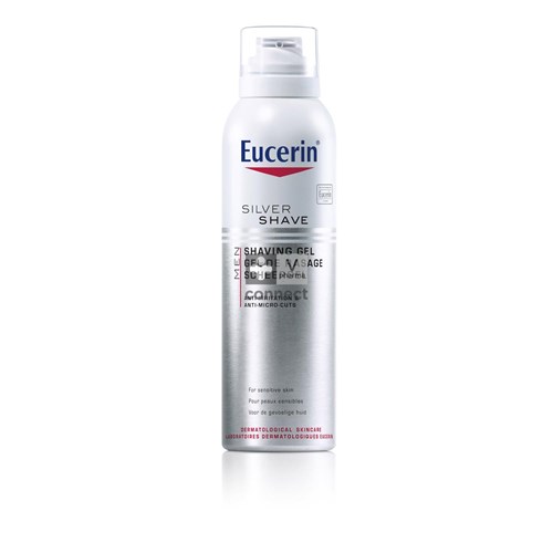 Eucerin Men Silver Shave Shaving Gel 150ml