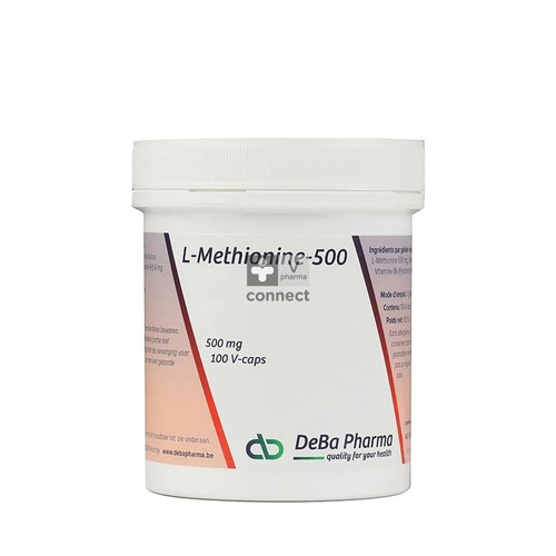 l-methionine +b6 Caps 100x500mg Deba