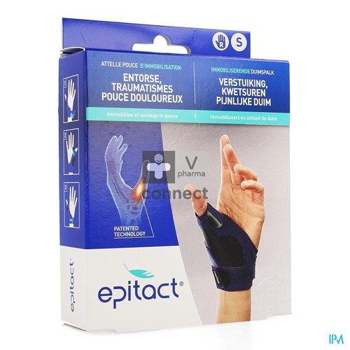 Epitact Attelle Pouce Immobilisation Droite S