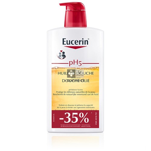 Eucerin Ph5 Douche Olie 1l Promo -35%