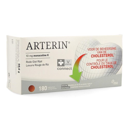 Arterin 180 tabletteen