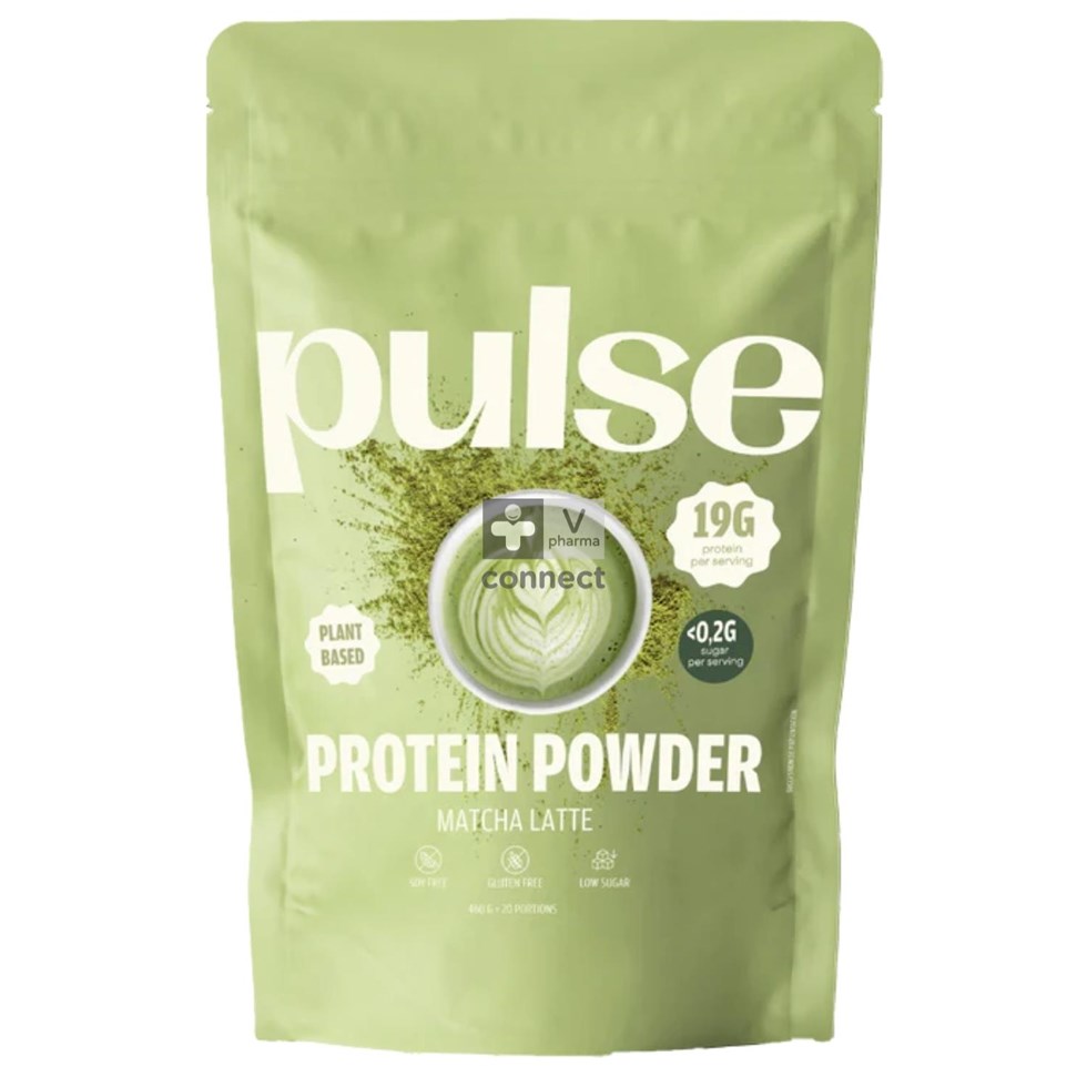 Pulse Protein Poudre Protéinée Matcha 460 gr