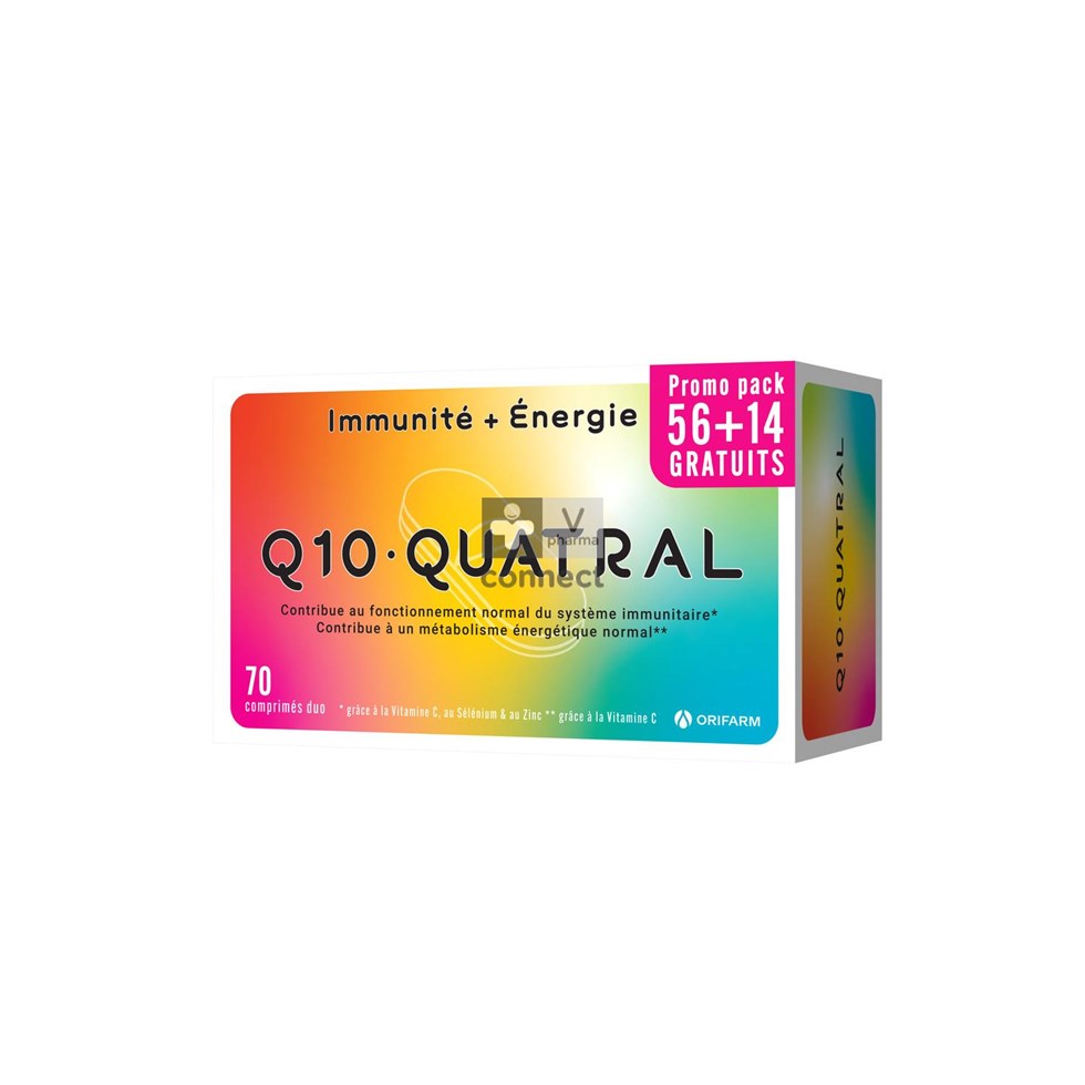 Quatral Q10  56 + 14 Capsules Promo