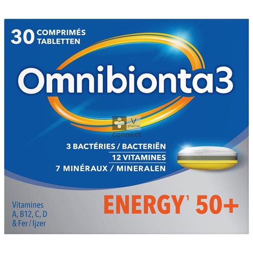 Omnibionta 3 Energy 50+ Tabl 30