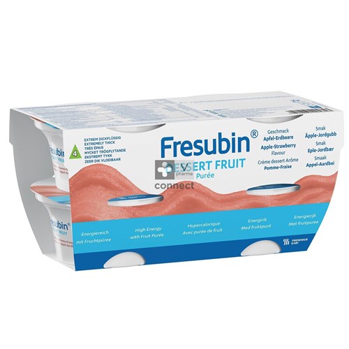 Fresubin Dessert Fruit 125g Pommefraise/appelaardbei