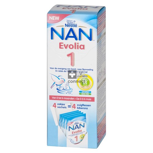 Nan Optipro Evolia 1 Melkpoeder 4x26g