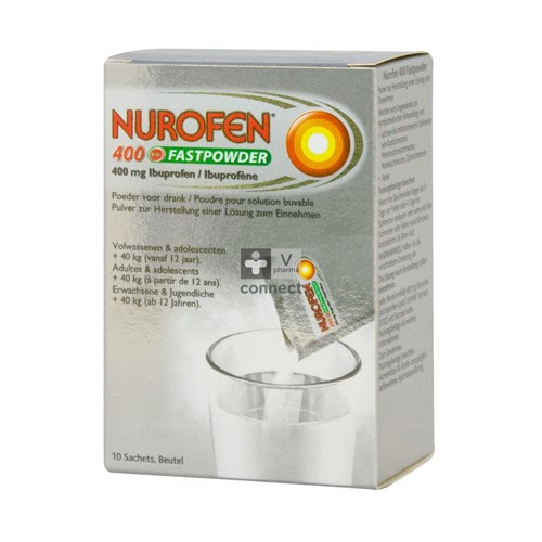 Nurofen 400 Fastpowder 10 Sachets