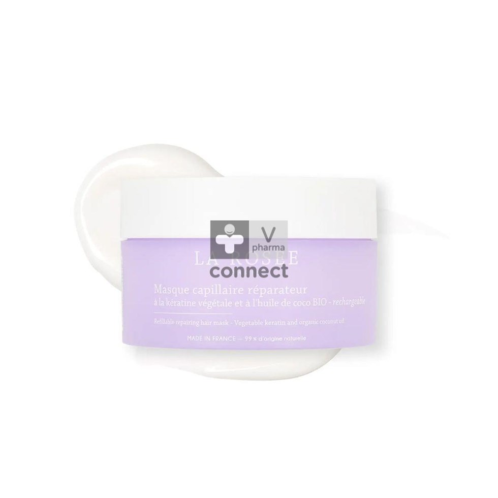 La Rosée Masque Capillaire Réparateur Kératine & Huile de Coco 200 ml